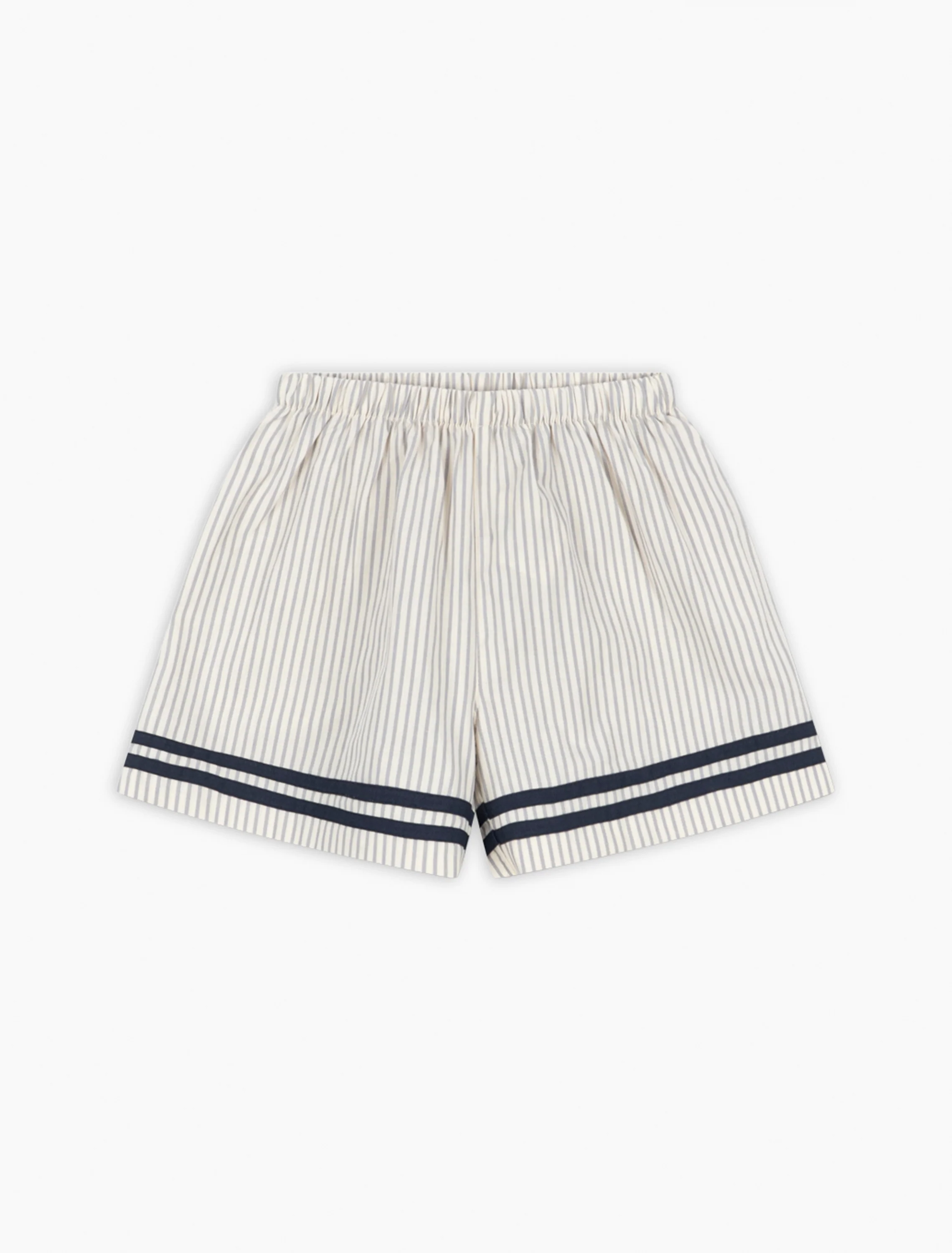 Allie Sailor Shorts in Bleu Stripe
