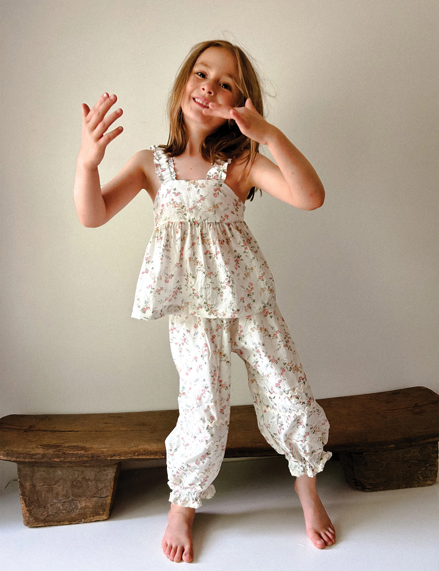 Ballet Top in Flowers - Image 5