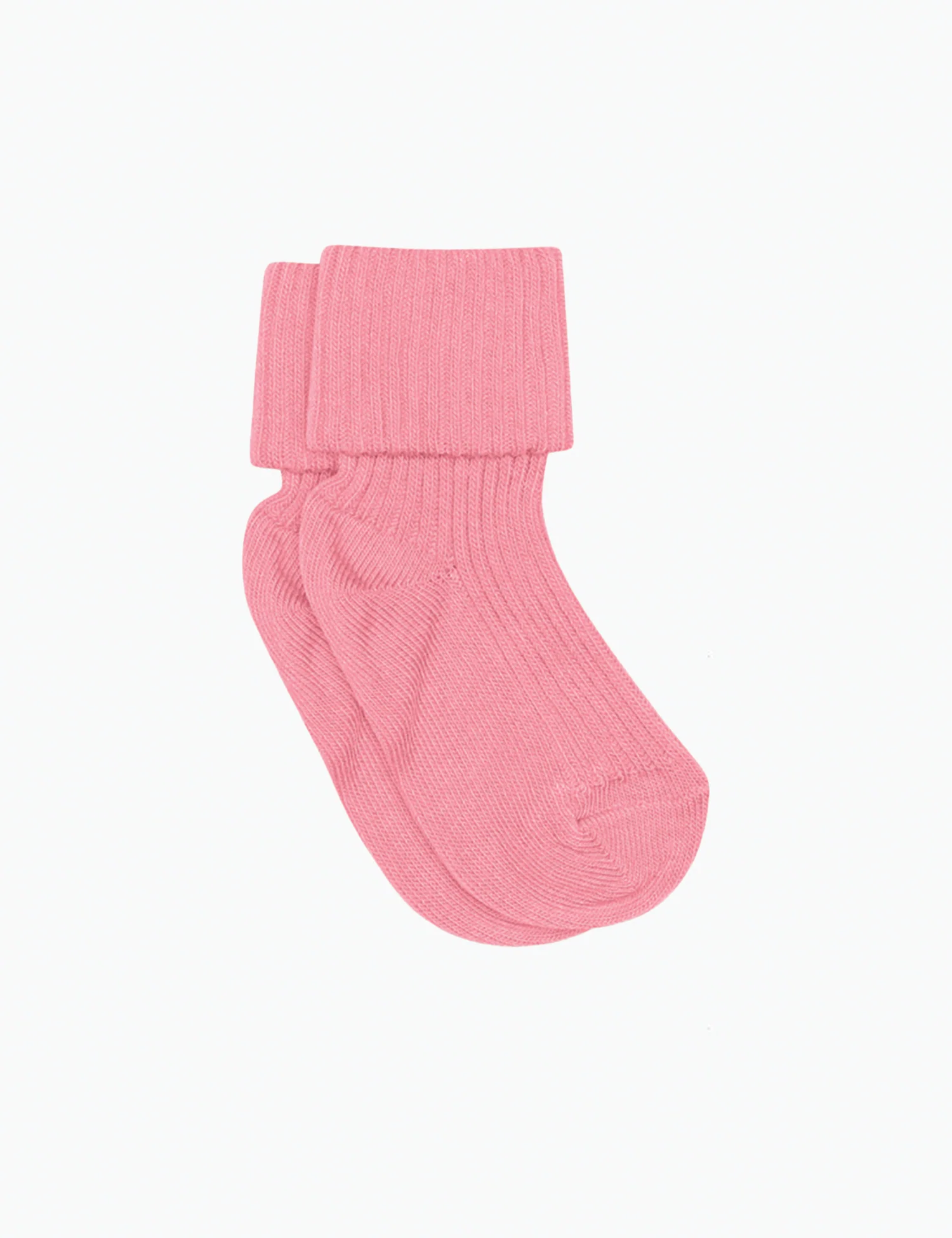 Cotton Rib Socks in Wild Orchid