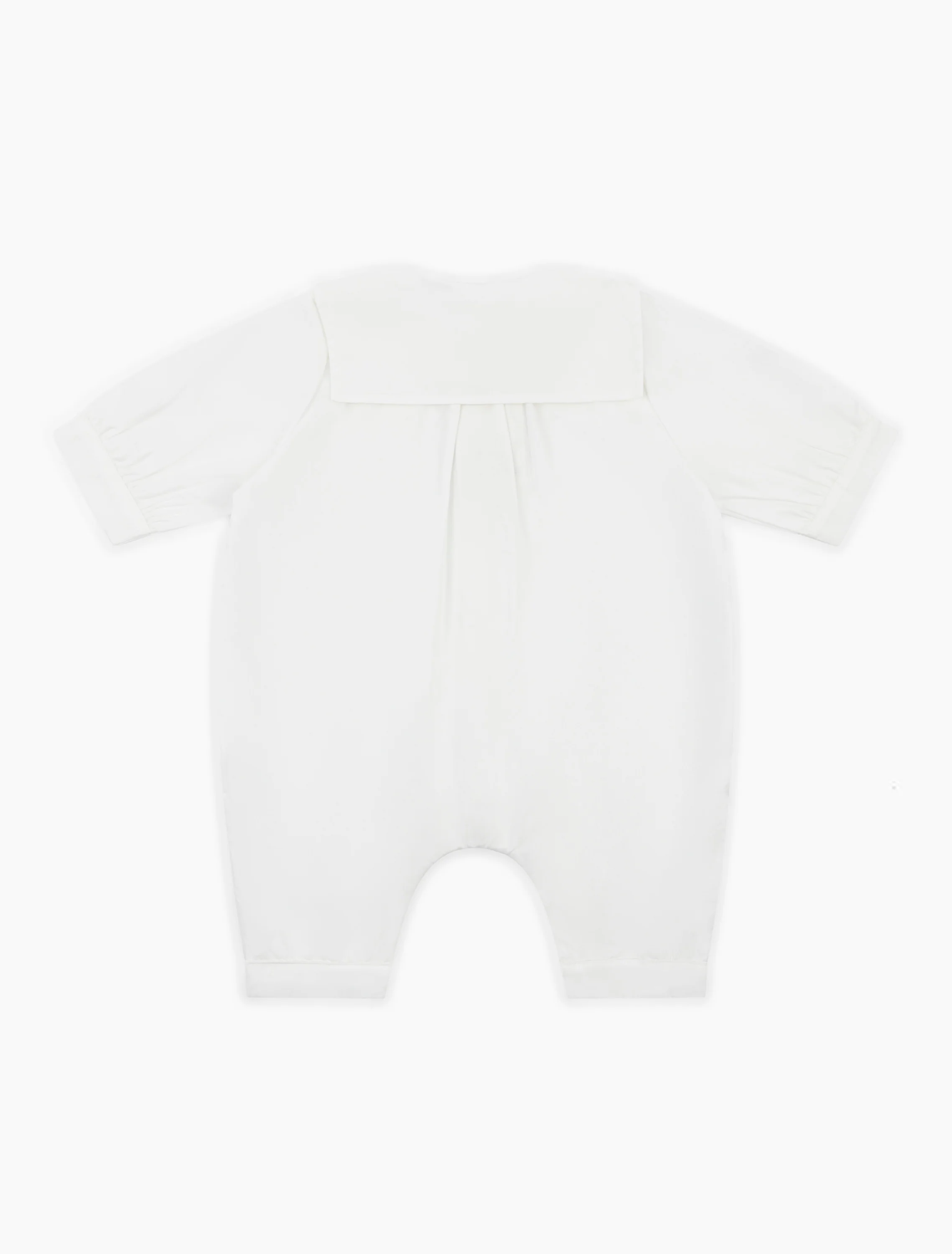 Fern Overall Pajama in Timeless White - Image 6