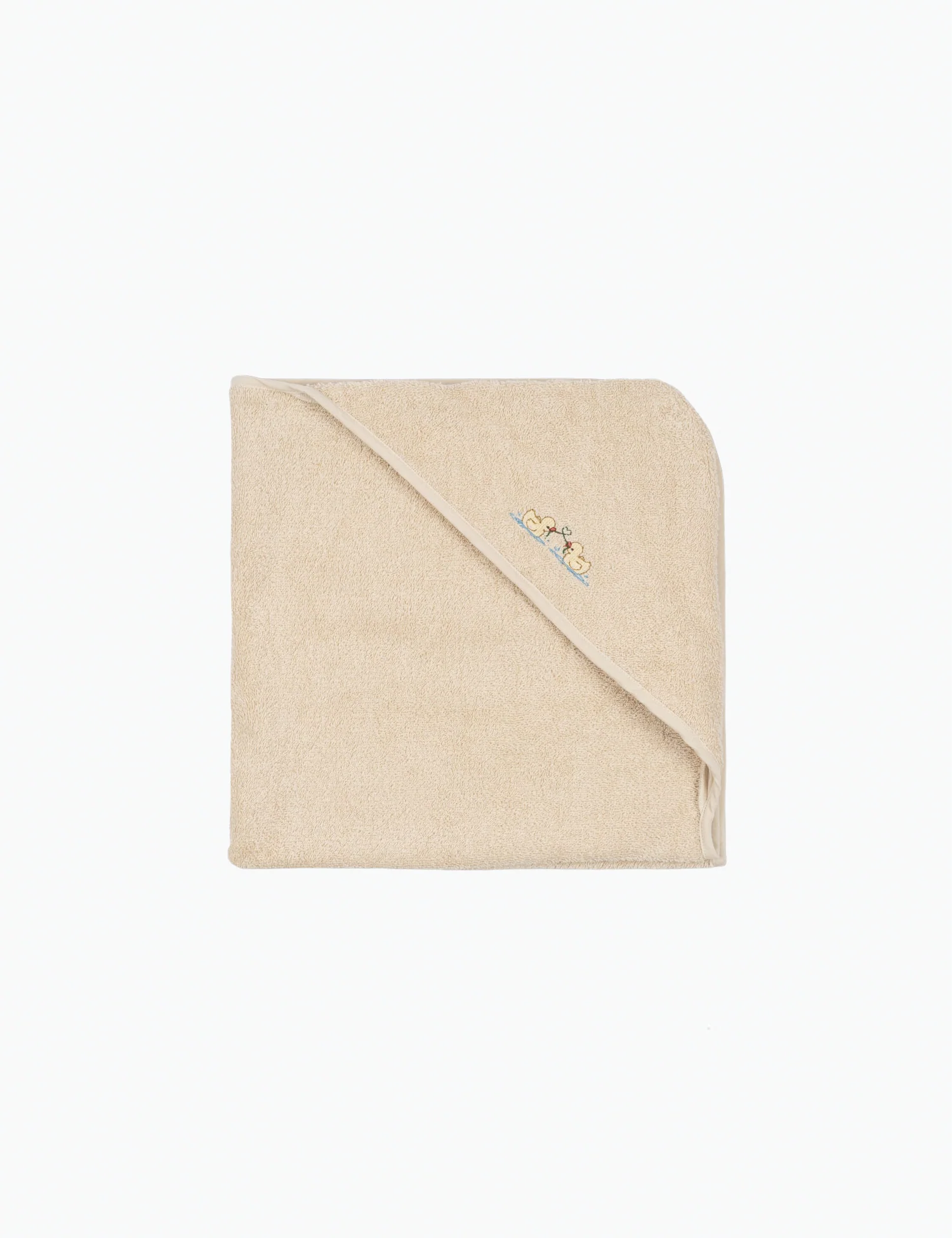 Figo Baby Towel in Antique White - Image 3