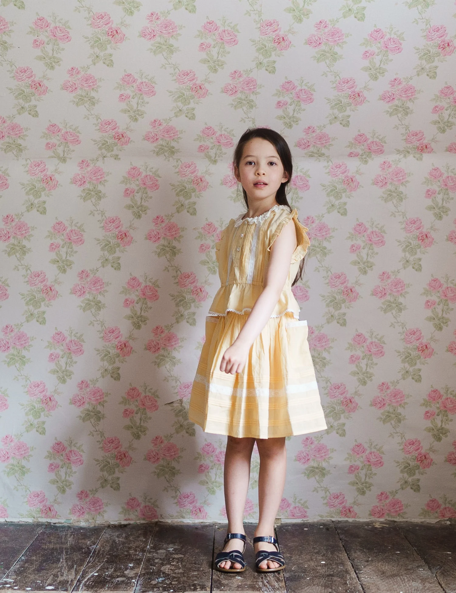 Ira Skirt in Butter Yellow - Image 2