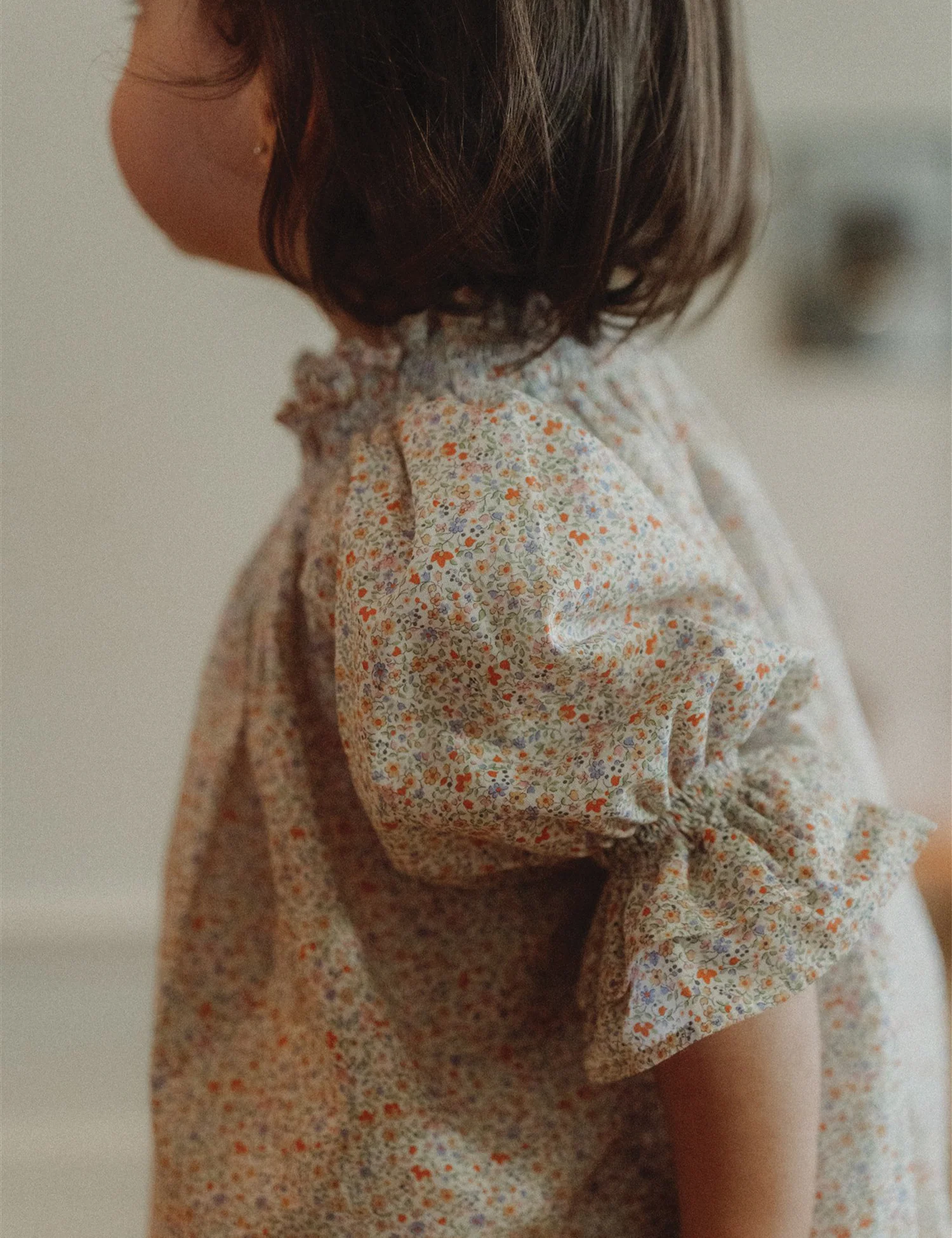 Iris Nightgown in Spring Floral - Image 4