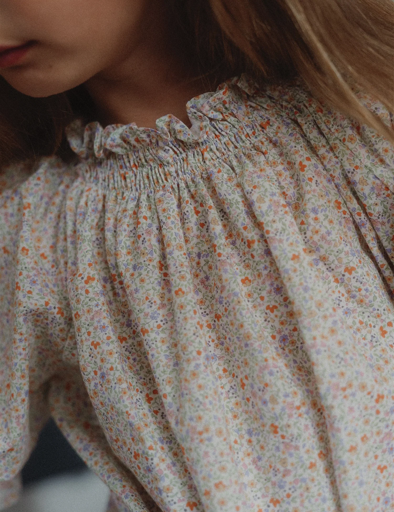 Iris Nightgown in Spring Floral - Image 6