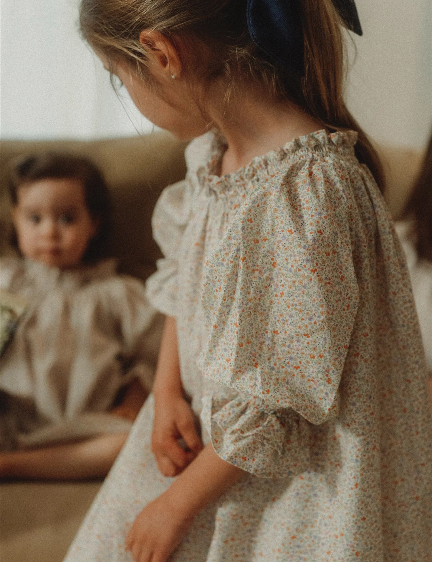 Iris Nightgown in Spring Floral - Image 9