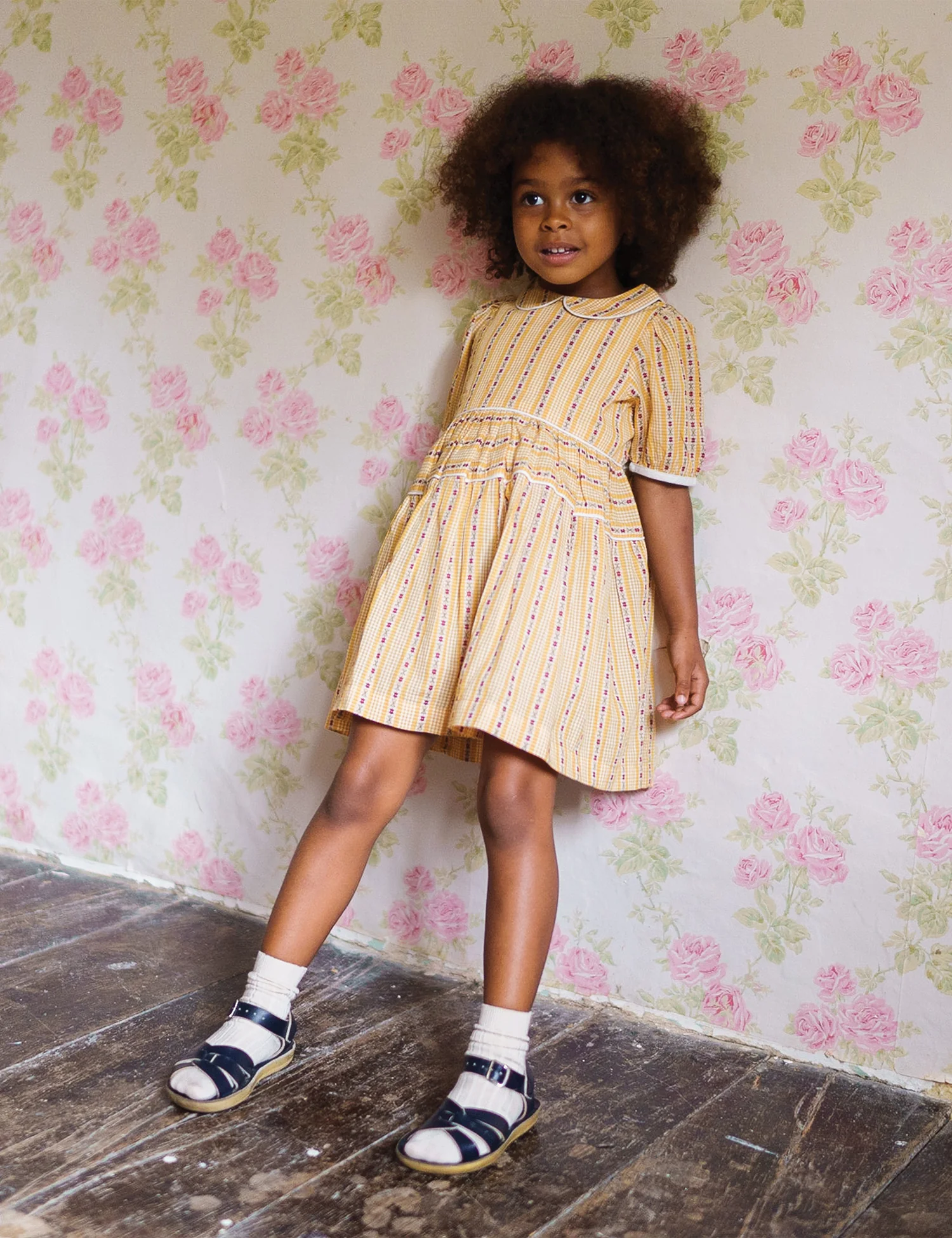 Kiera Dress in Buttercup Floral - Image 2