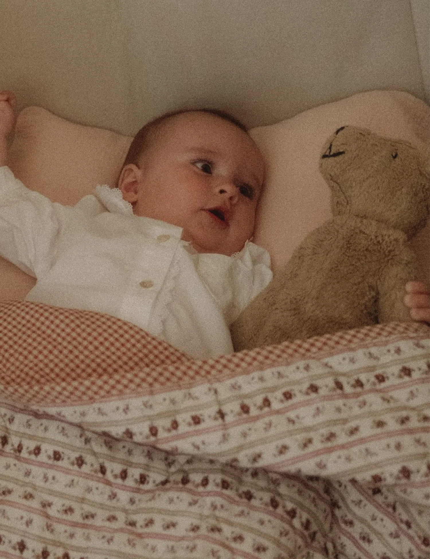 Lily Overall Pajama in Timeless White - Image 6