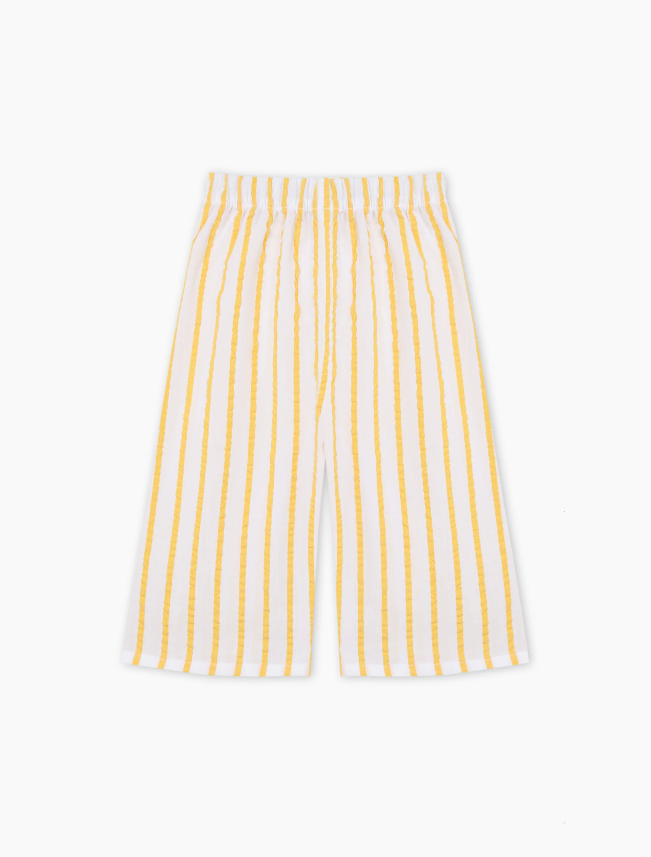 Madeleine Pants in Yellow/White