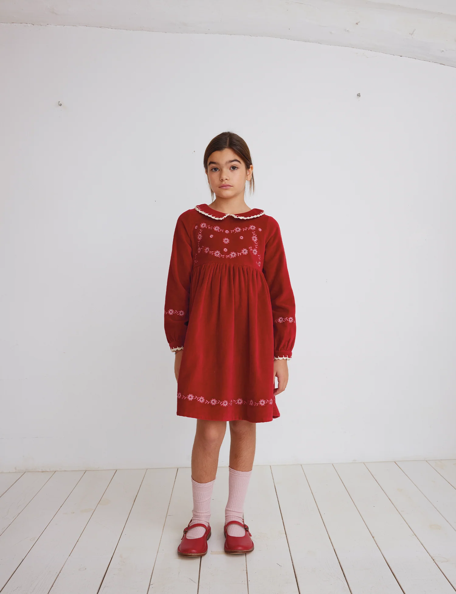 Millie Dress in Red Flame - Image 2