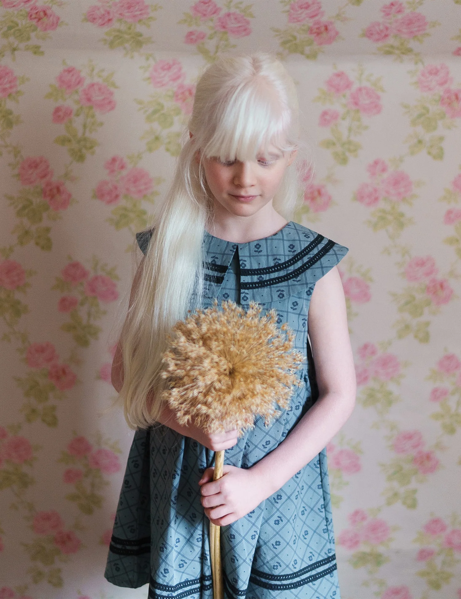 Naomi Dress in Thyme Floral - Image 2