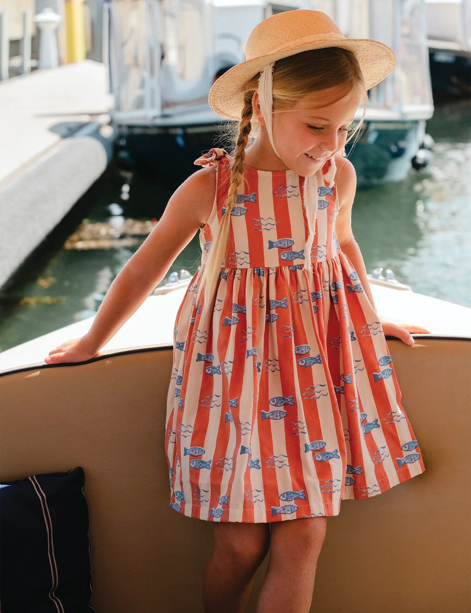 Piper Dress in Fiori di Mare - Image 2