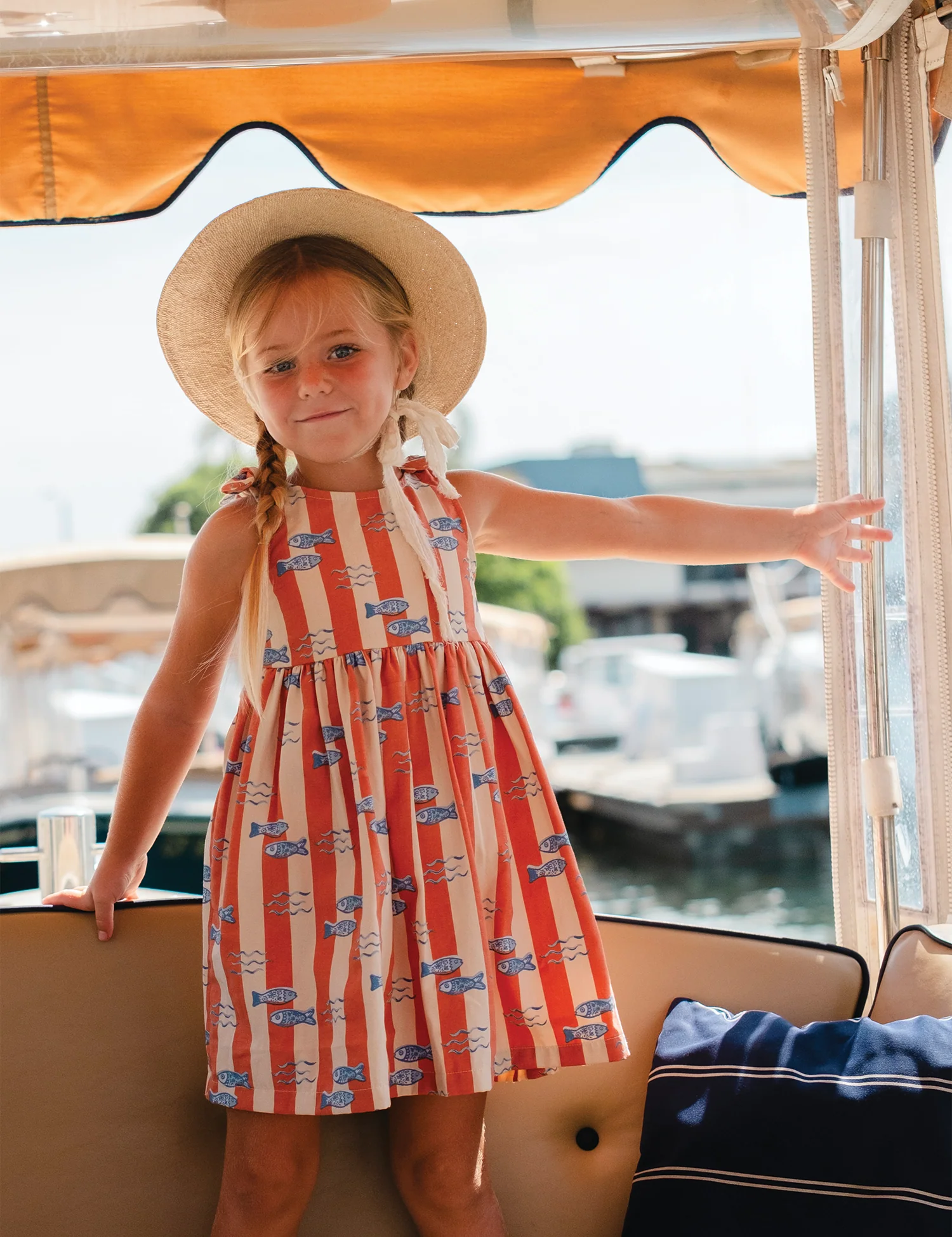 Piper Dress in Fiori di Mare - Image 3