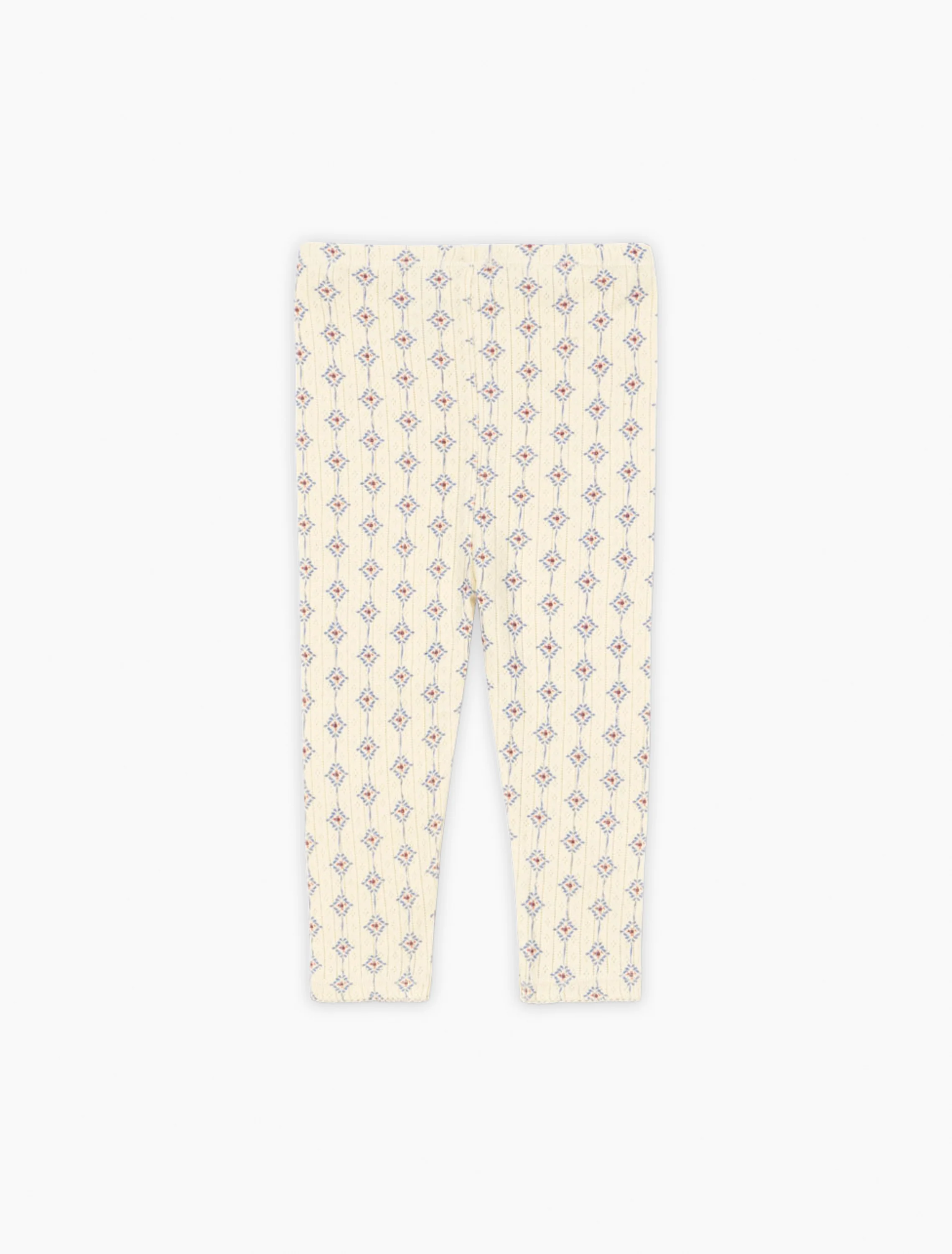 Pointelle Minnie Leggings in Muro Blu - Image 2