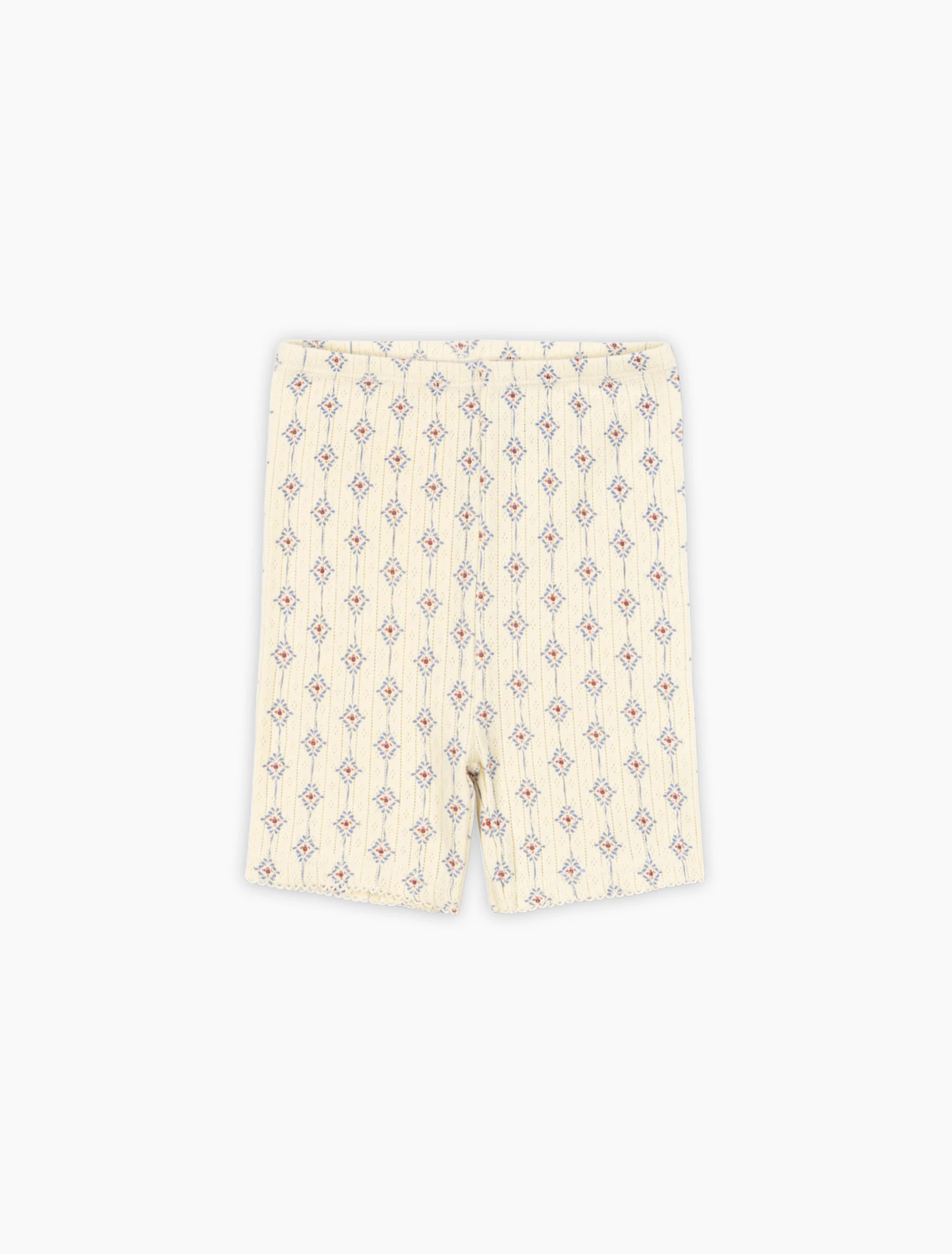 Pointelle Minnie Shorts in Muro Blu