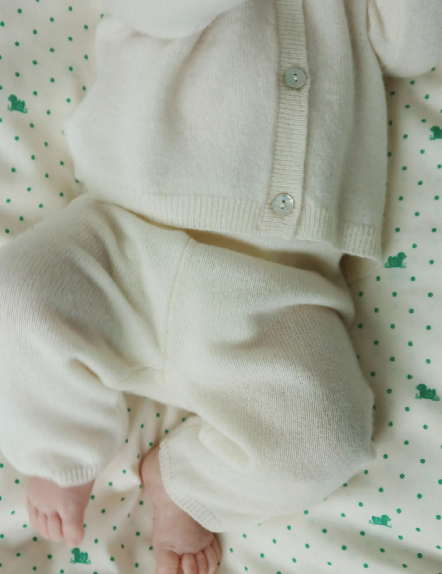 Savora Cardigan in Antique White - Image 2