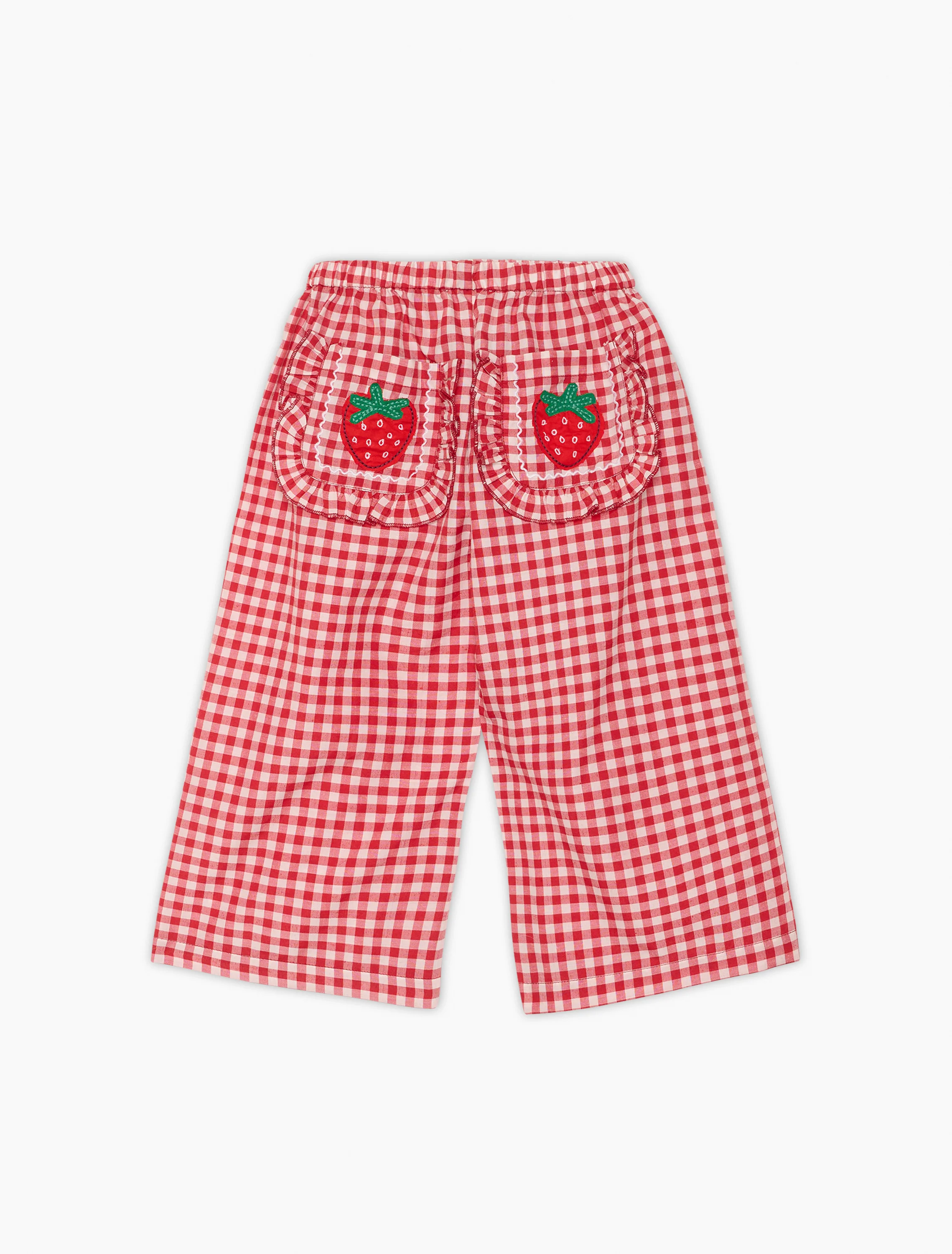 Saxo Mini Pants in Red Check - Image 6