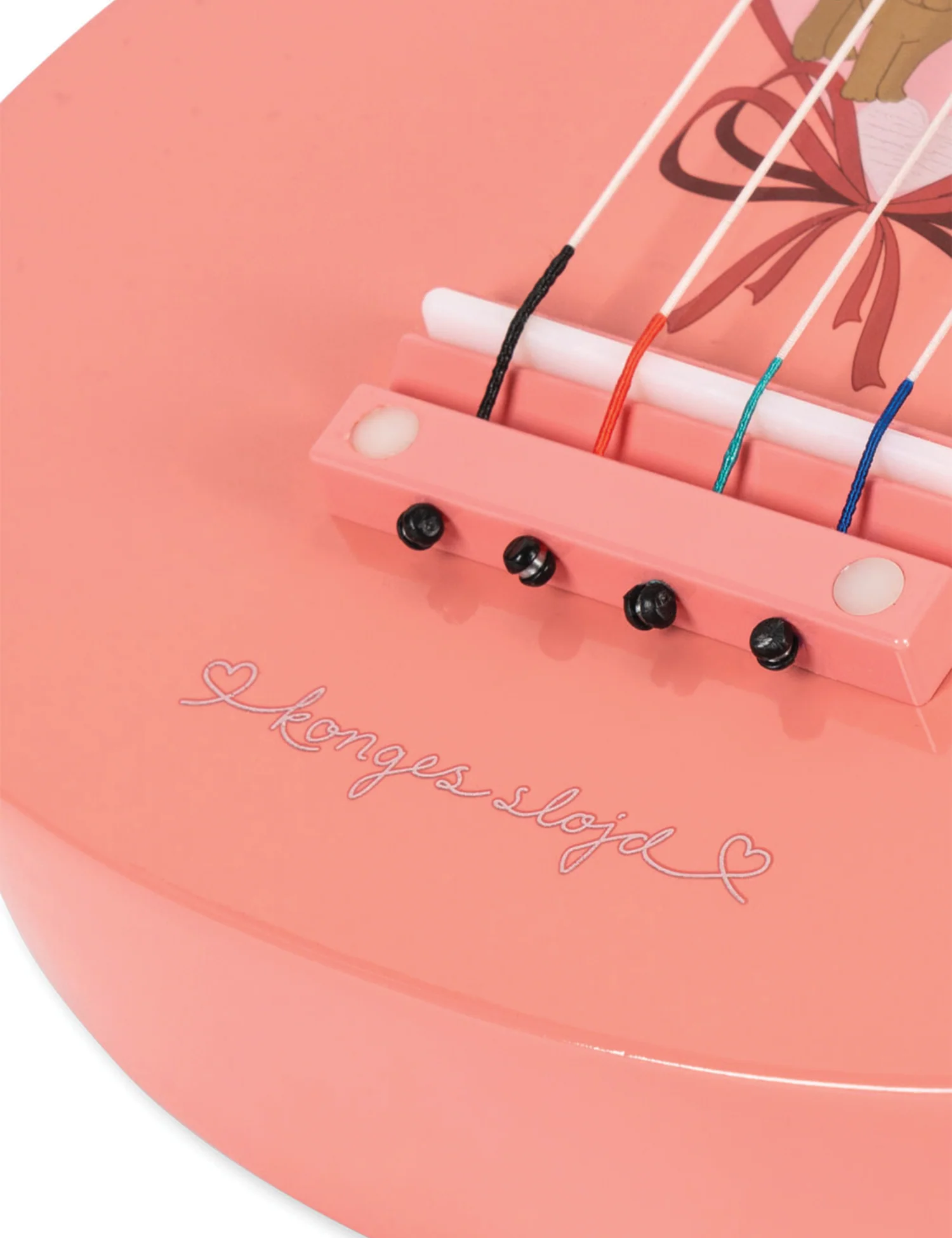 Ukulele in Bow Kitty - Image 3