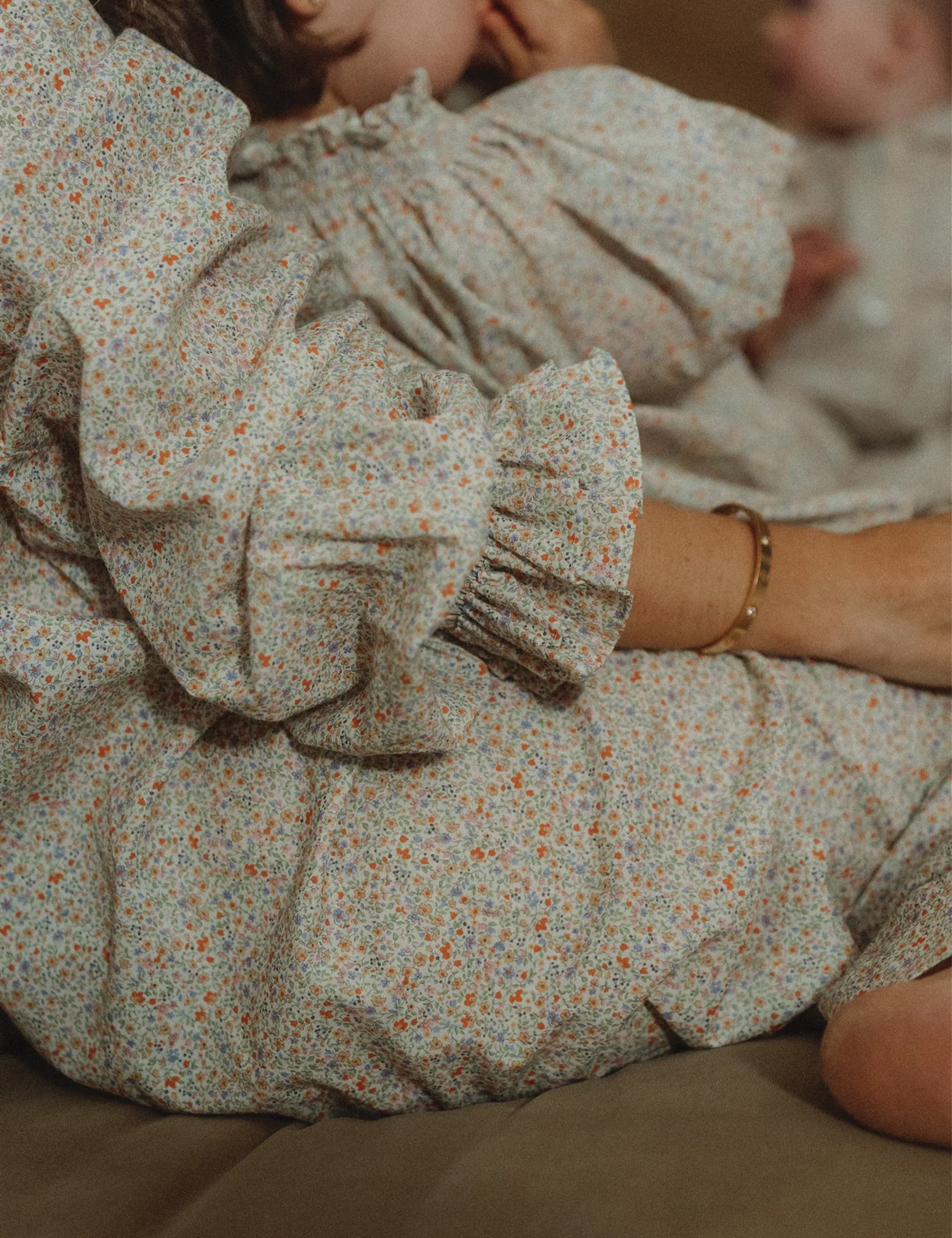 Women's Rose Nightgown in Spring Floral - Image 3
